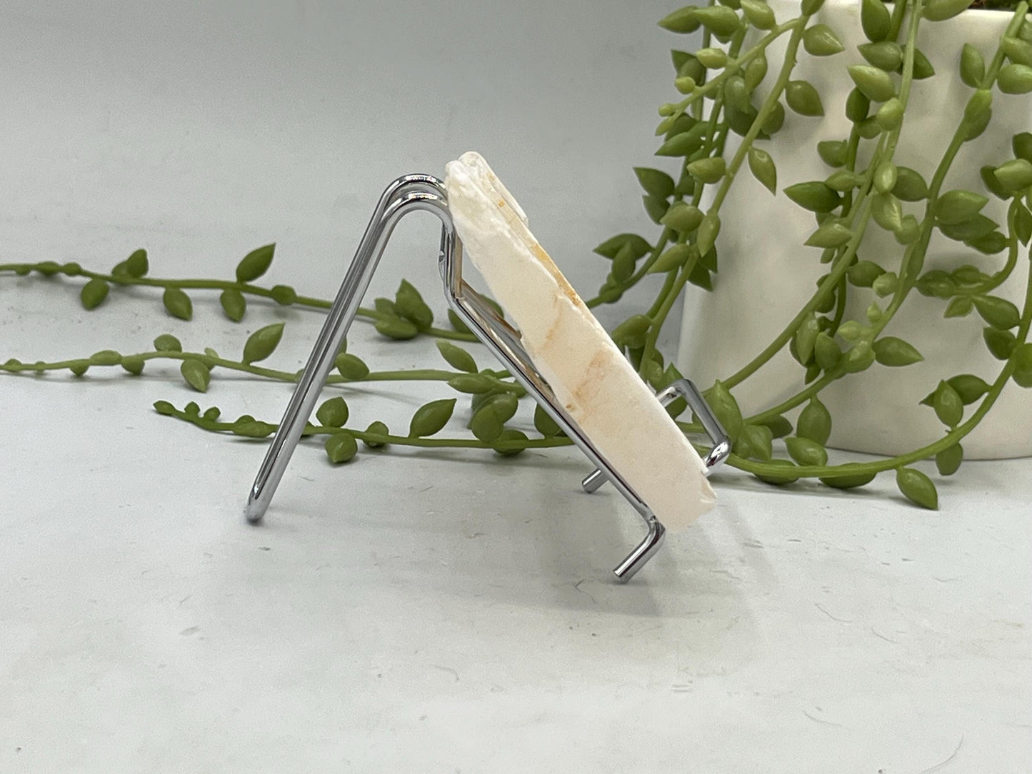 Pure Golden Phantom/Golden Healer Selenite slab (30), raw Selenite, Selenite charging plate, Selenite specimen, Iron Oxide