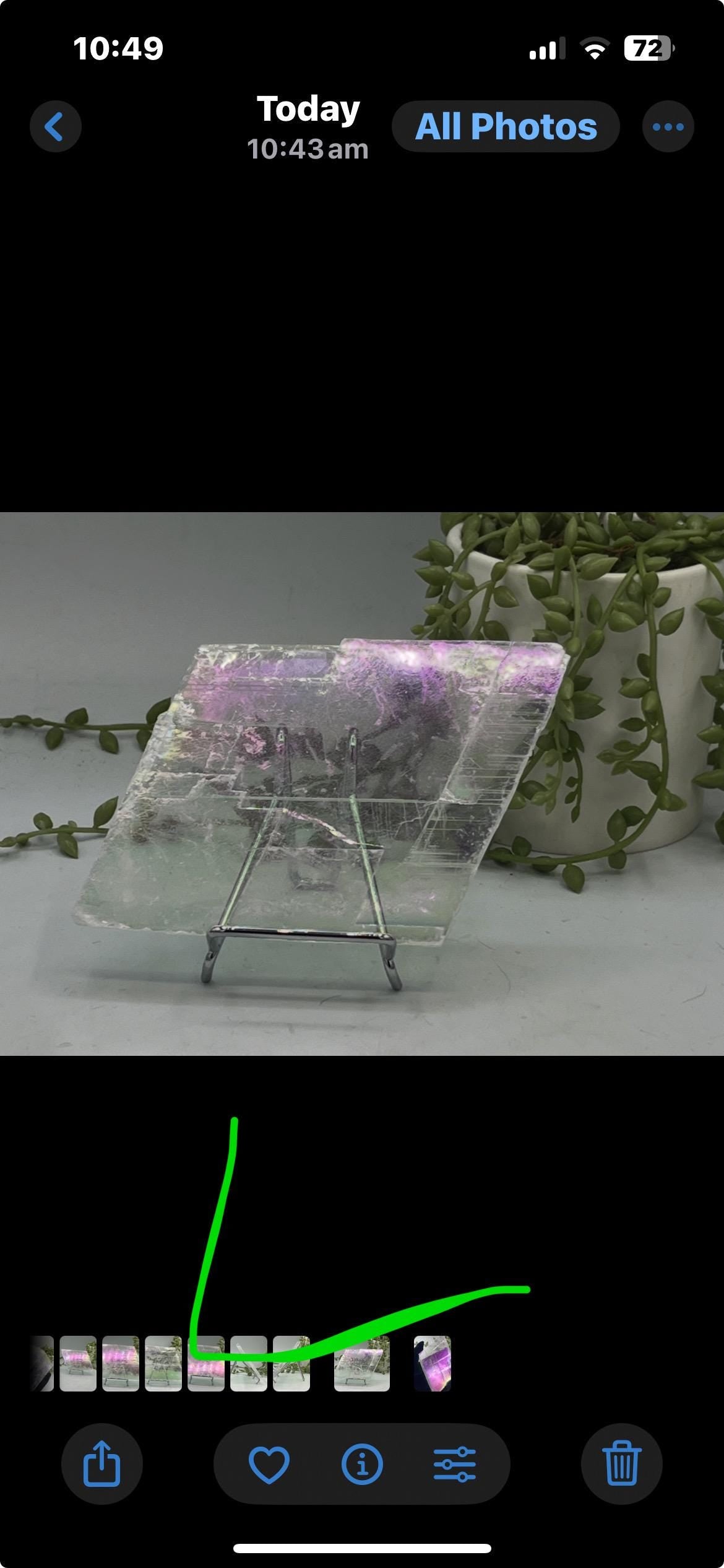 Pure true Angel Aura Selenite Slab (L.3), raw Selenite, Selenite charging plate, Selenite specimen, Crystal Grid