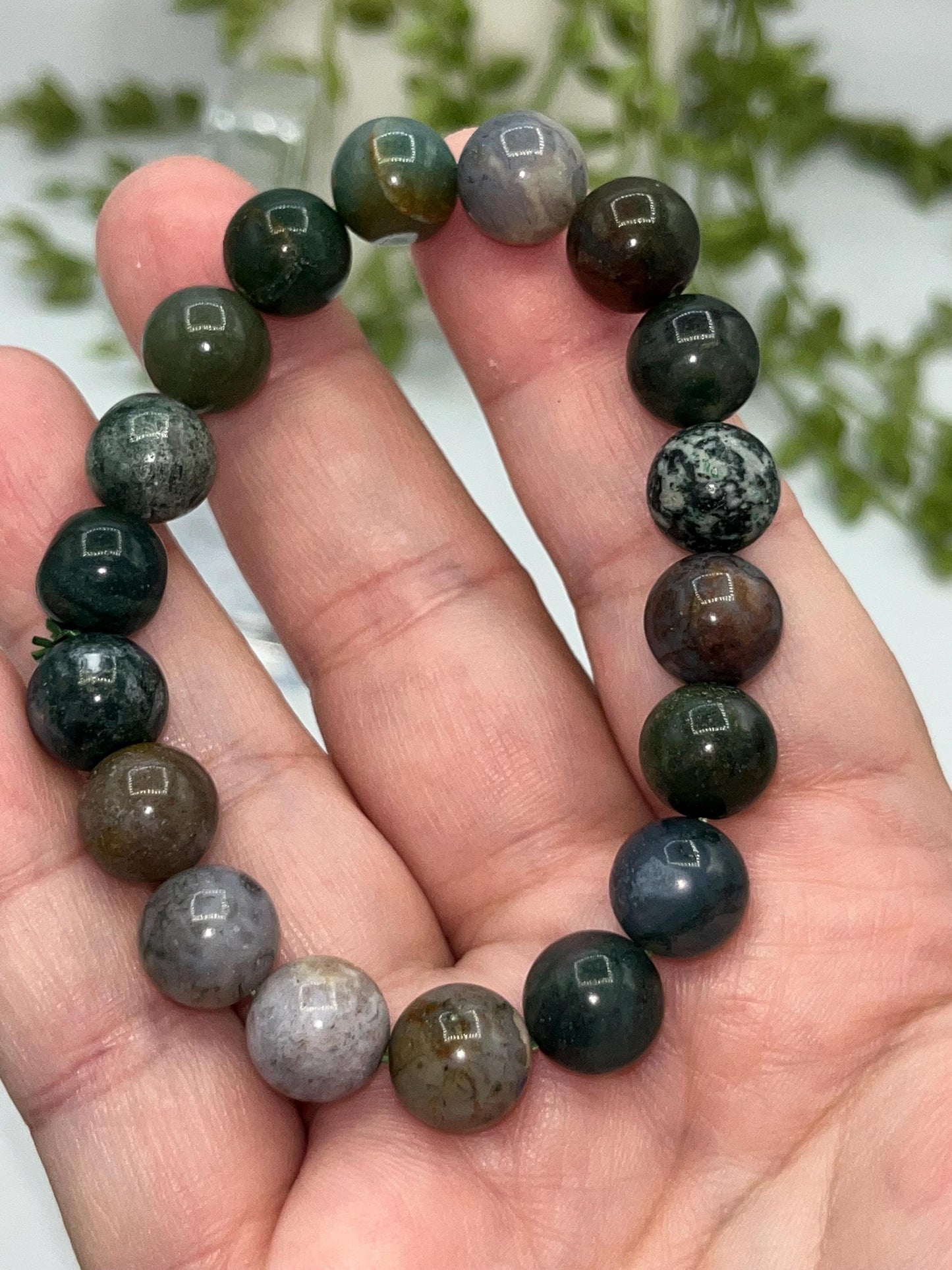Ocean Jasper 10mm bracelet. Ocean Jasper Bracelet, Gemstone Bracelet, Men’s Bracelet, Women’s Bracelet, Spiritual Awakening, Chakra Healing