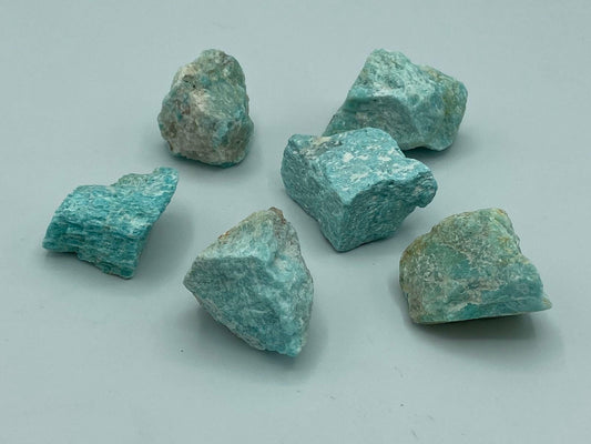 Amazonite chunk, Raw Amazonite, Natural Formation, Rough Specimen Cluster, Mineral, Healing Crystal, Gemstone