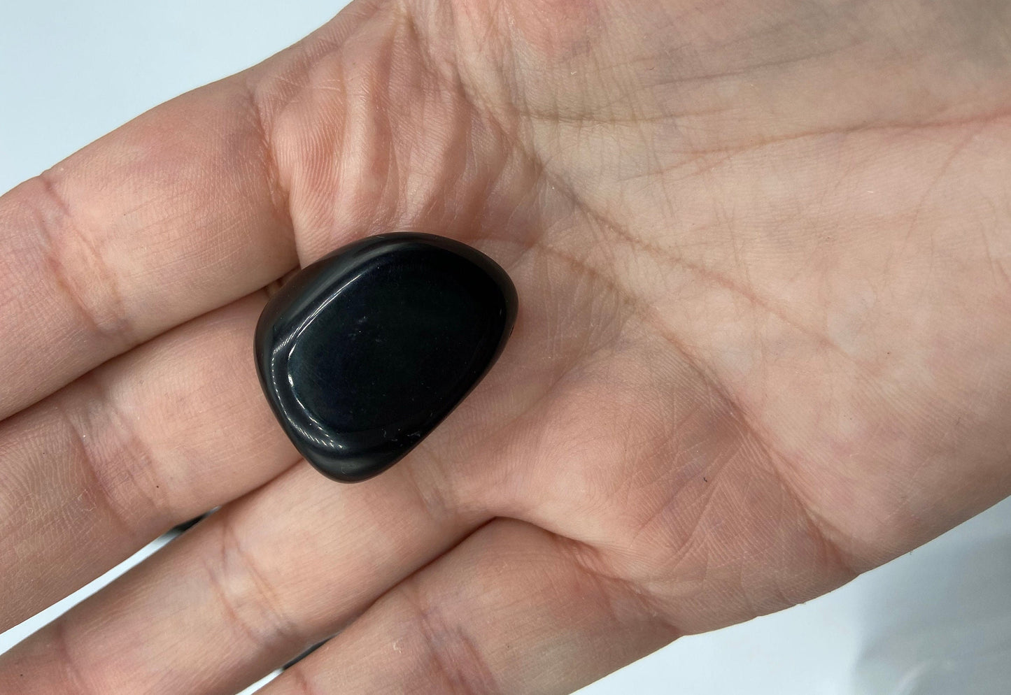 Black Obsidian Tumbled Stones A Grade Tumble, You Choose which size! Tumbled Black Obsidian, Protection Crystal.