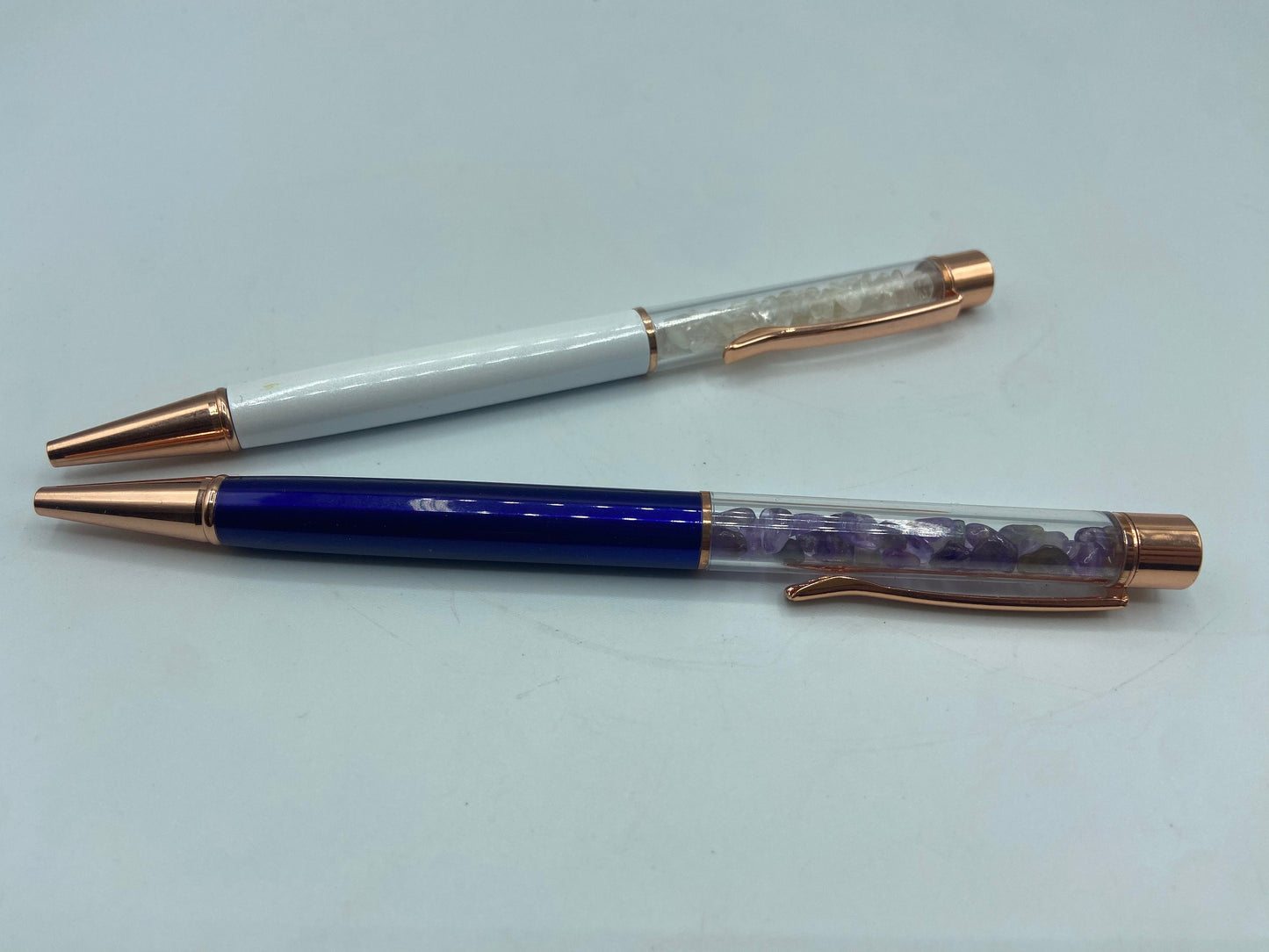 Manifestation/Intention Pen, journaling crystal pen, healing, various colours, various gemstones, black ink,