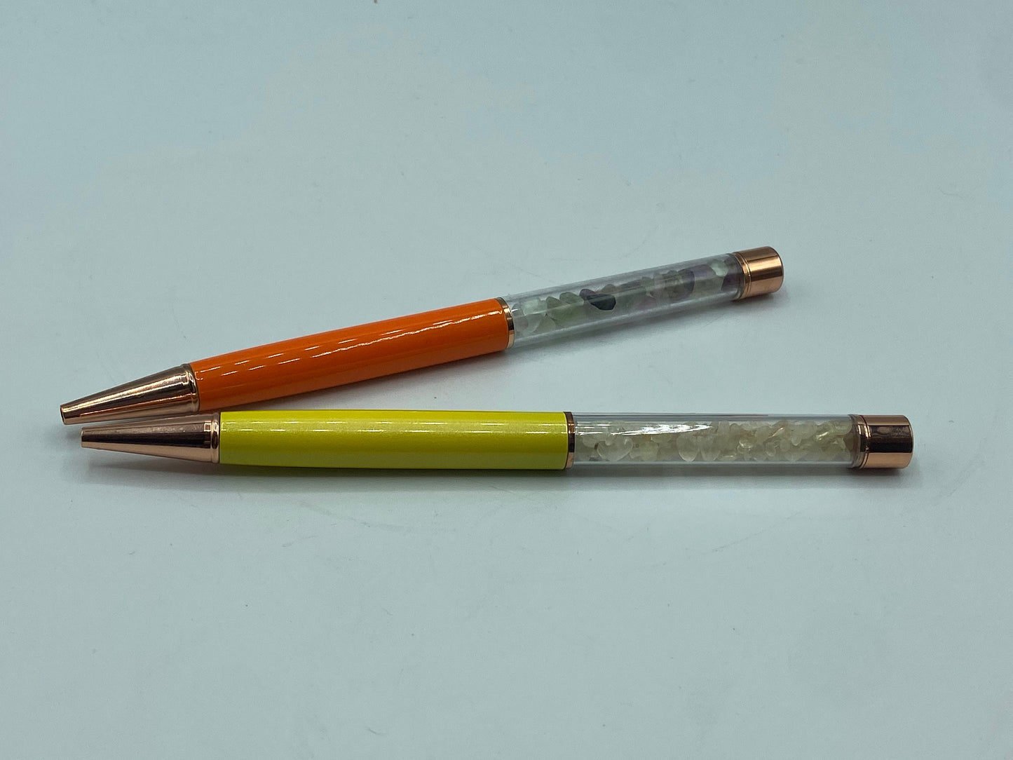 Manifestation/Intention Pen, journaling crystal pen, healing, various colours, various gemstones, black ink,