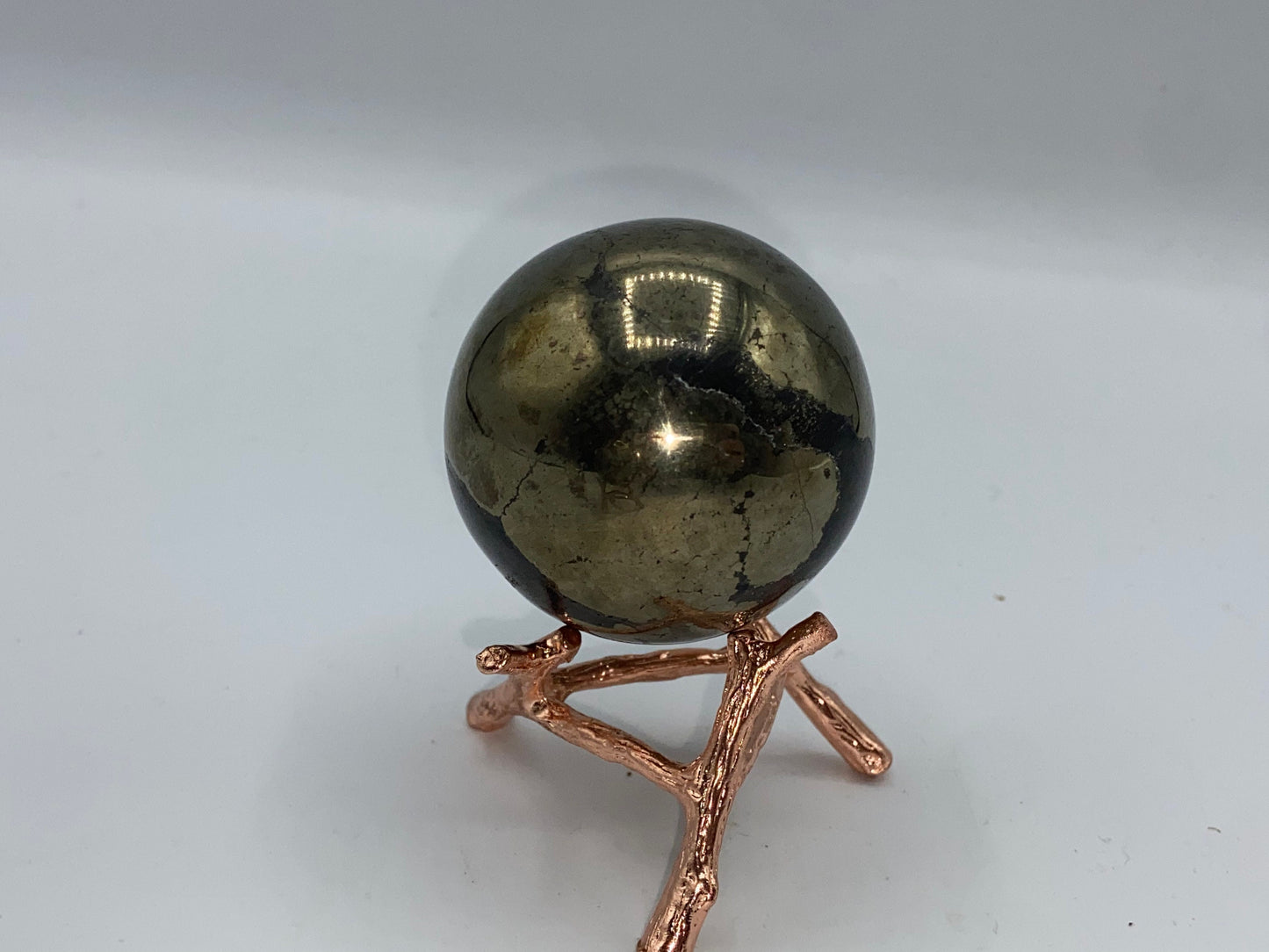 Pyrite sphere, Crystal Ball 48-56mm Healing Stones for Reiki for Chakra Balance, Energy & Meditation Gifts, choose your favourite