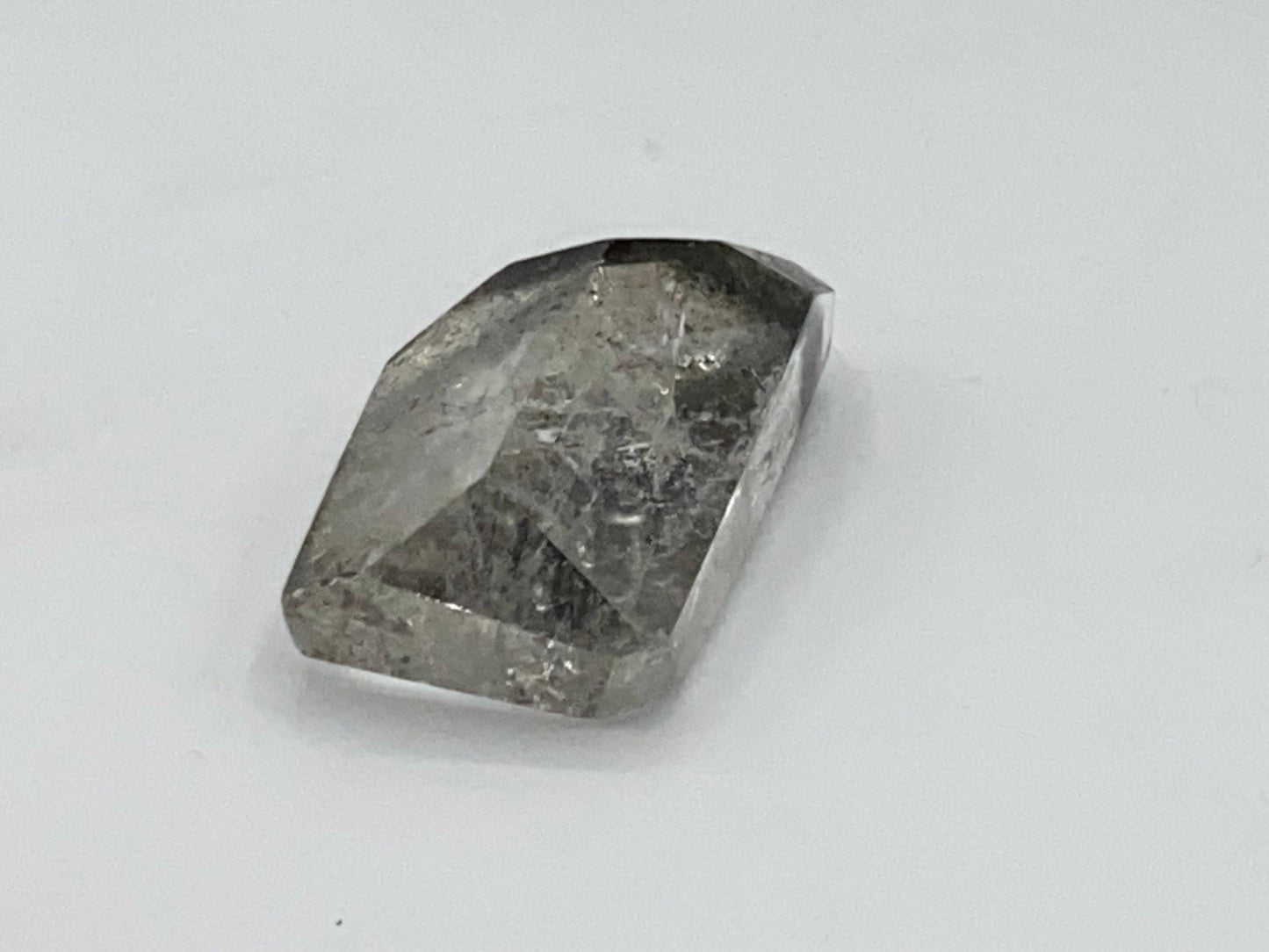 Garden quartz freeform (K), cute garden quartz crystal specimen, lodolite, shamanic stone, ghost quartz, phantom quartz, landscape quartz