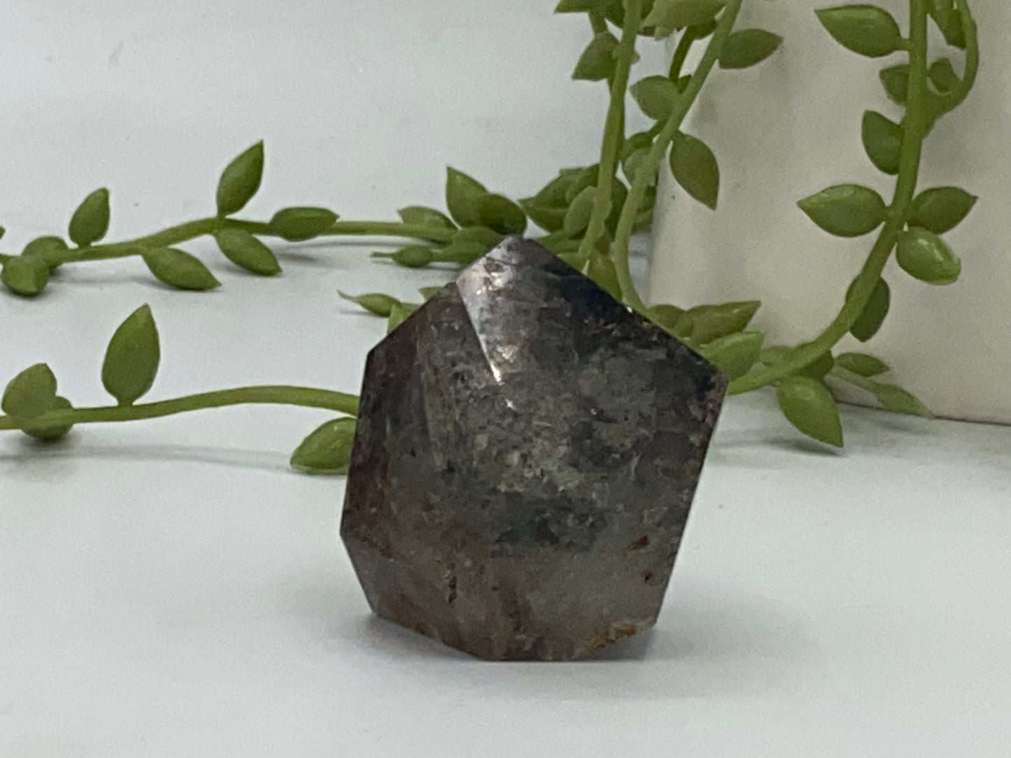 Garden quartz freeform (S), cute garden quartz crystal specimen, lodolite, shamanic stone, ghost quartz, phantom quartz, landscape quartz