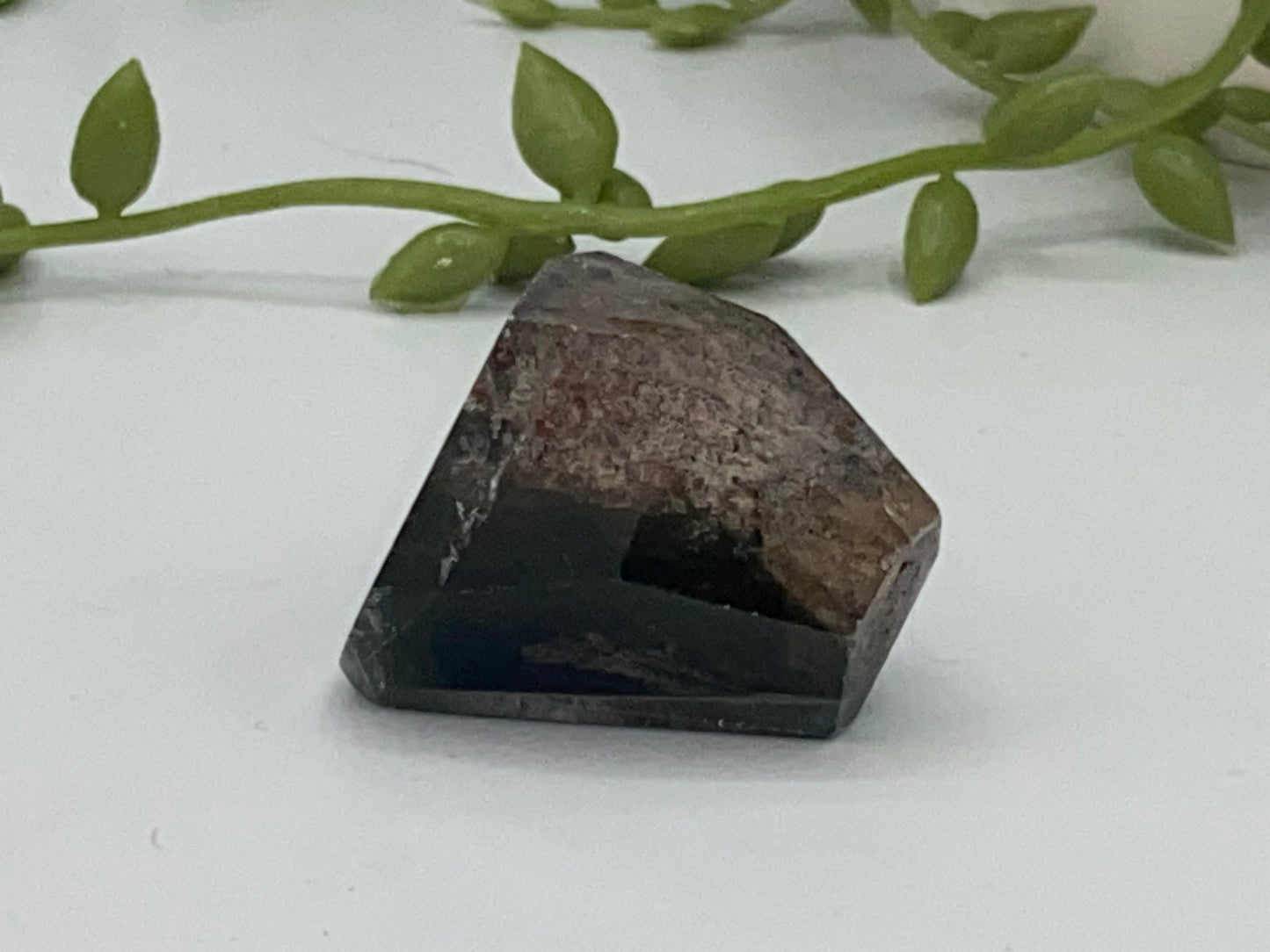Garden quartz freeform (D), cute garden quartz crystal specimen, lodolite, shamanic stone, ghost quartz, phantom quartz, landscape quartz