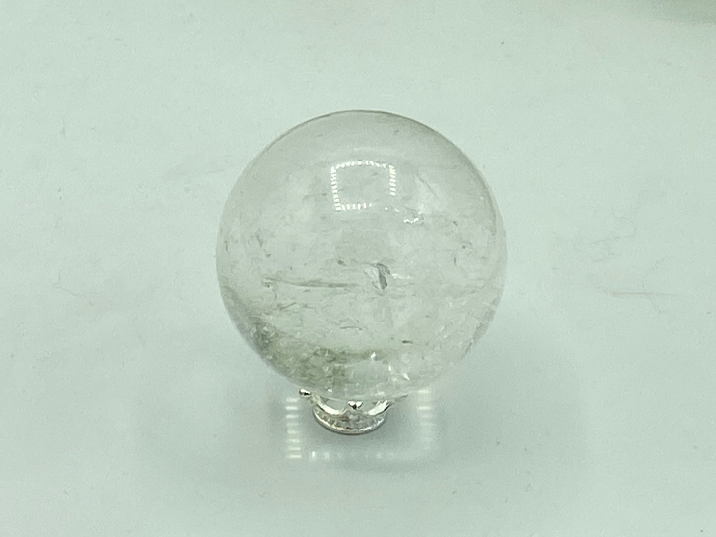 Clear Quartz Crystal Mini Spheres (B), Crystal Quartz Polished Stone Orbs, Crystal Decor, Crystal Collection