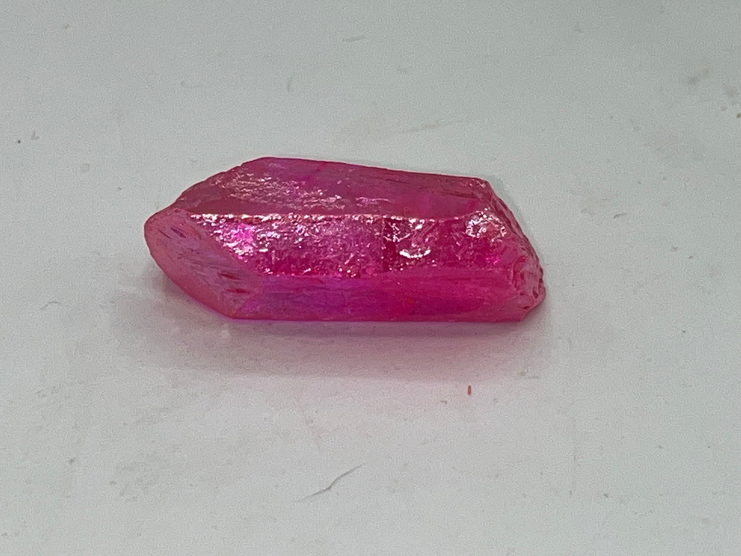 Beautiful medium Angel Aura Quartz crystal In various colour, rose aura, Angel aura, sunshine aura, apple aura, aqua aura, titanium aura