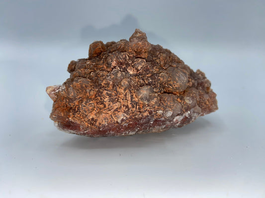 Red Hematite Included Quartz Crystal Cluster, Rocks, Minerals and Crystals, Red Quartz