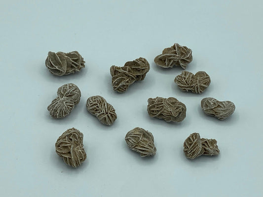 Desert rose selenite cluster, natural free form, small pocket crystal, healing crystal, Gypsum, crown and higher chakras