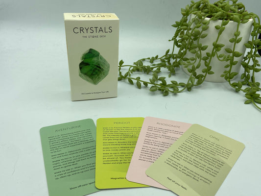 Crystal Tarot Card Deck Raise Your Vibrations Daily Crystal Reading & Guidance Learn More About Crystals