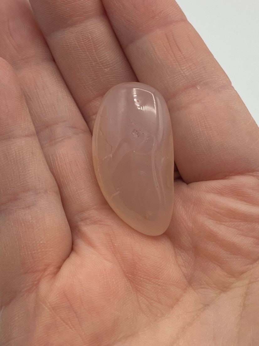 Pink Chalcedony Tumble Stones,