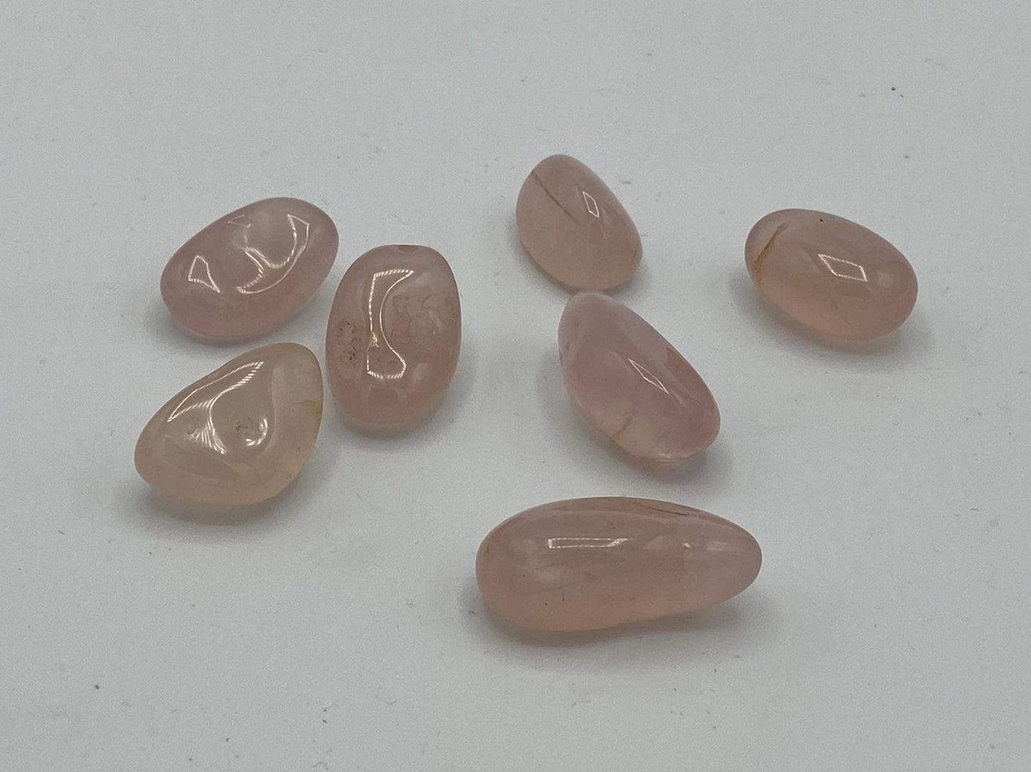 Pink Chalcedony Tumble Stones,