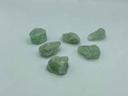 Green Fluorite chunk, Raw Fluorite, Natural Formation, Rough Specimen Cluster, Mineral, Healing Crystals - Gems