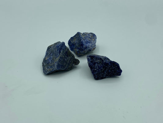 Sodalite chunk, Raw Sodalite, Natural Formation, Rough Specimen Cluster, Mineral, Healing Crystal, Gemstone