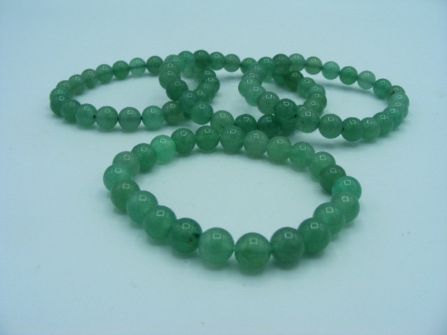 Green Aventurine Bracelet, AAA + Quality., Crystal Healing, Gemstone, Positivity, calming, soothing, luck, growth, abundance, vitality.