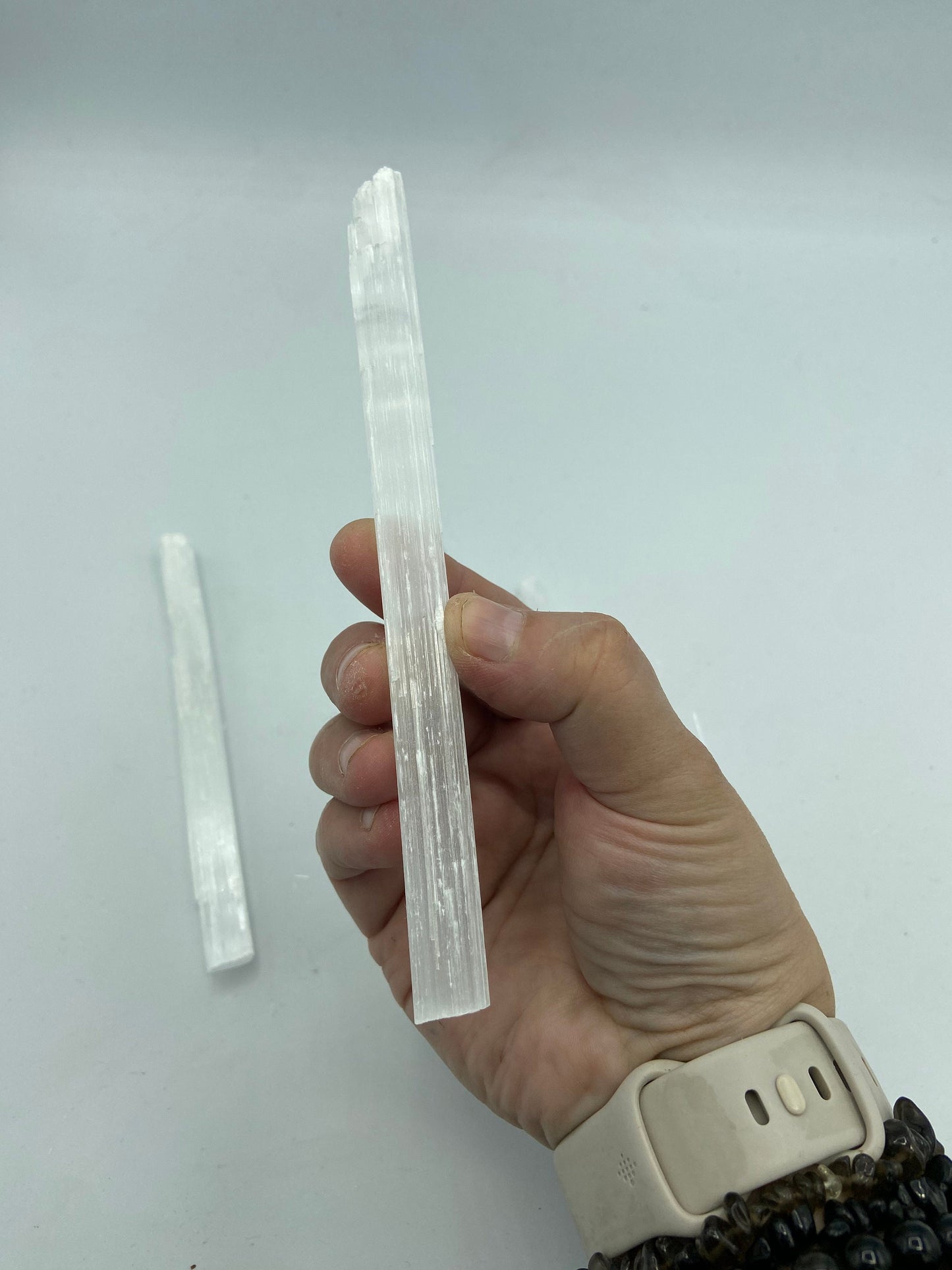 Selenite Wand approx 10-20cm Sticks, Selenite Charging Plate, Cleansing Crystal Stick, Aura Cleansing, Crystal Wand, Selenite Crystals