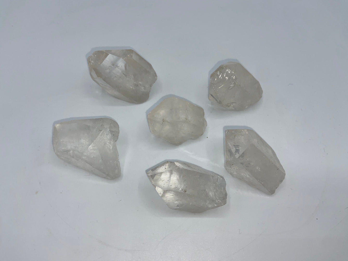 Clear quartz natural point, terminated point stone