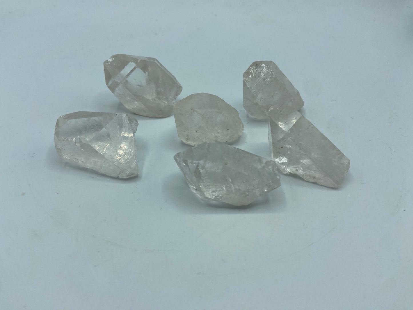 Clear quartz natural point, terminated point stone