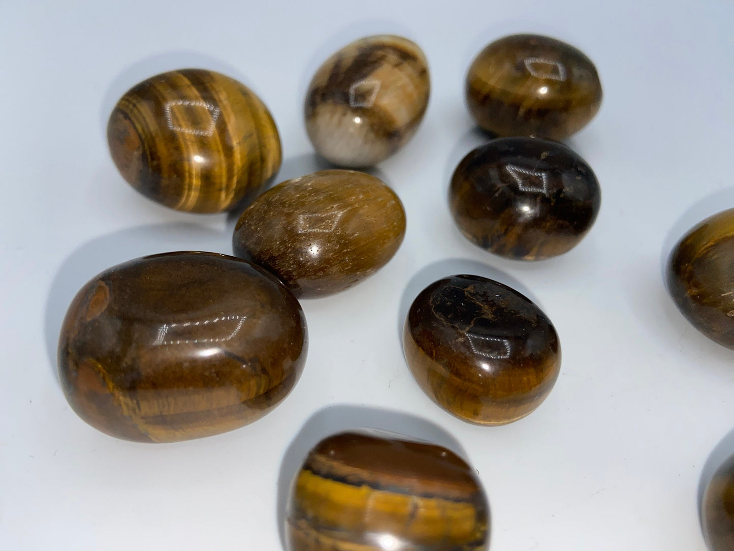 Tigers eye tumble stone Ethically Sourced 100% Genuine Crystal Energy Stone