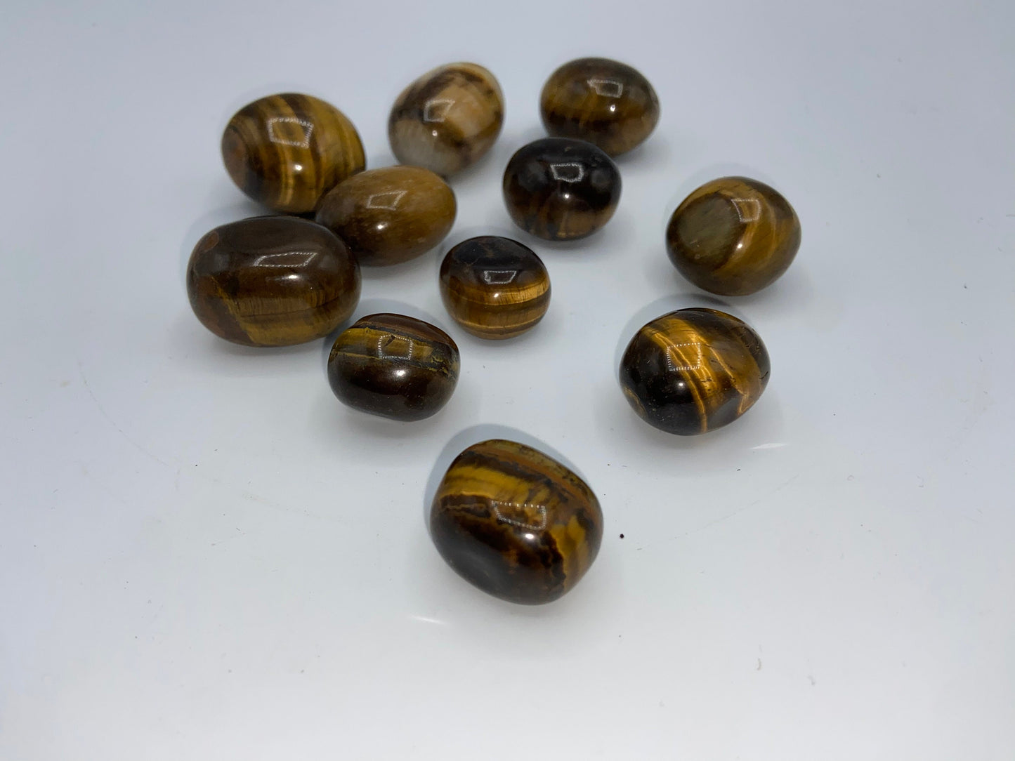 Tigers eye tumble stone Ethically Sourced 100% Genuine Crystal Energy Stone