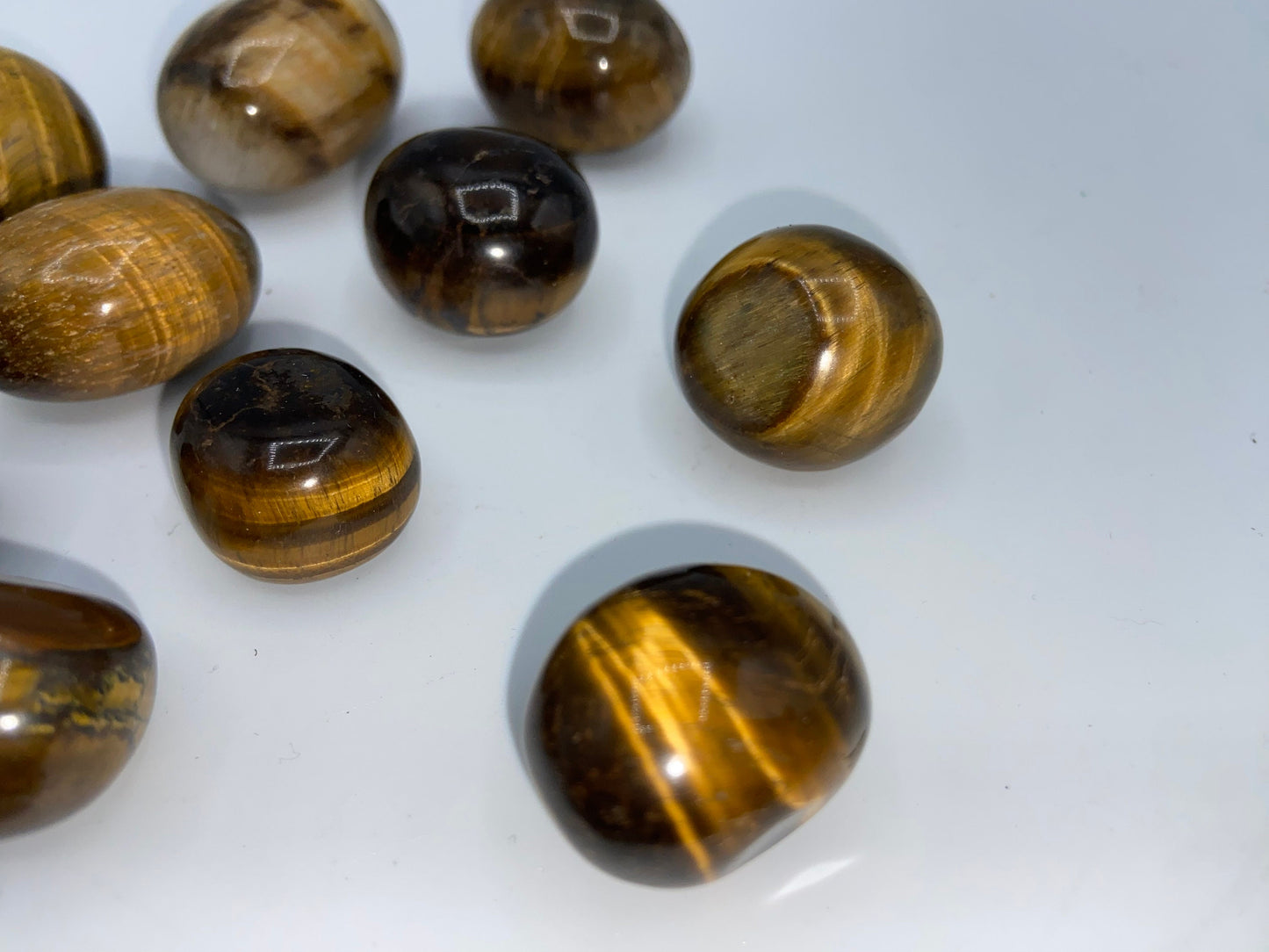 Tigers eye tumble stone Ethically Sourced 100% Genuine Crystal Energy Stone