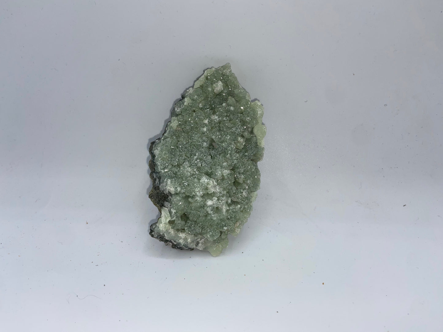 Prehnite cluster specimen (G), raw natural crystal, beautiful gemstone