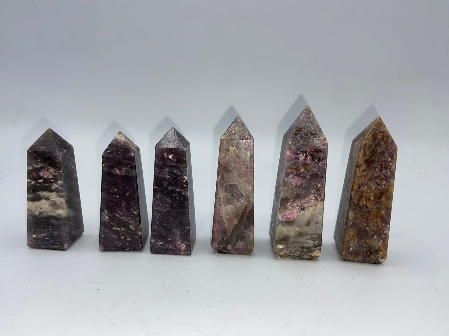 Unicorn stone, unicorn Crystal, Crystal tower, pink tourmaline/Rubellite, smoky quartz, clevelandite, lepidolite,