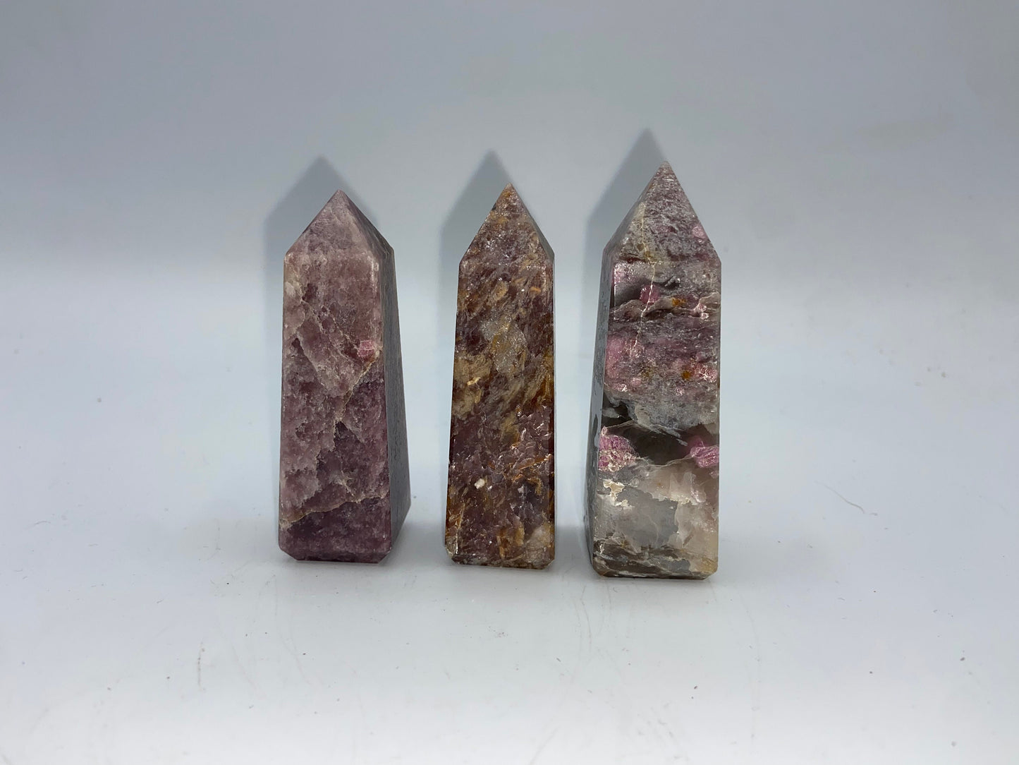 Unicorn stone, unicorn Crystal, Crystal tower, pink tourmaline/Rubellite, smoky quartz, clevelandite, lepidolite,