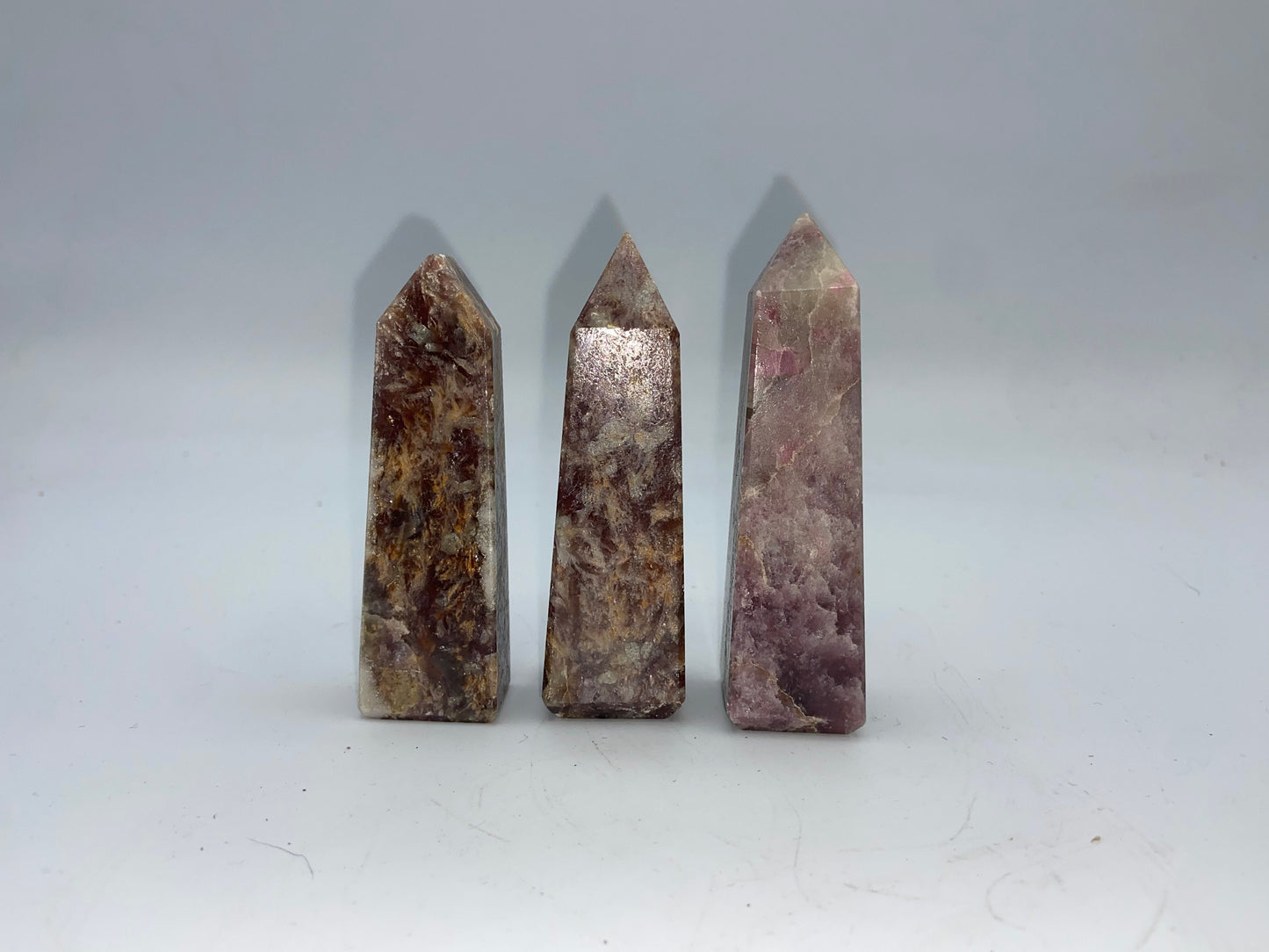 Unicorn stone, unicorn Crystal, Crystal tower, pink tourmaline/Rubellite, smoky quartz, clevelandite, lepidolite,