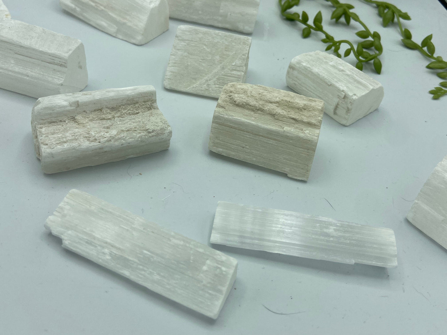 Natural satin spar/selenite/gypsum raw chunks, choice of sizes, cleansing, charging, cleanse auras