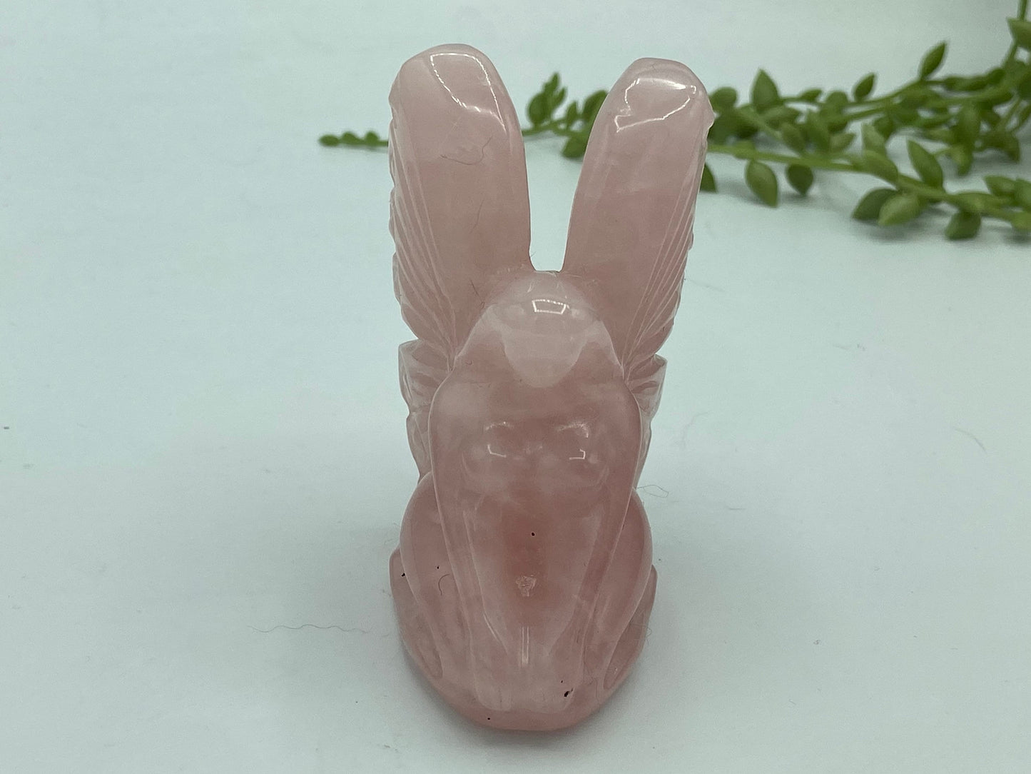 Rose quartz 3D fairy, Crystal carving, Crystal fairies, fairy crystal figures magic Garden fairies,