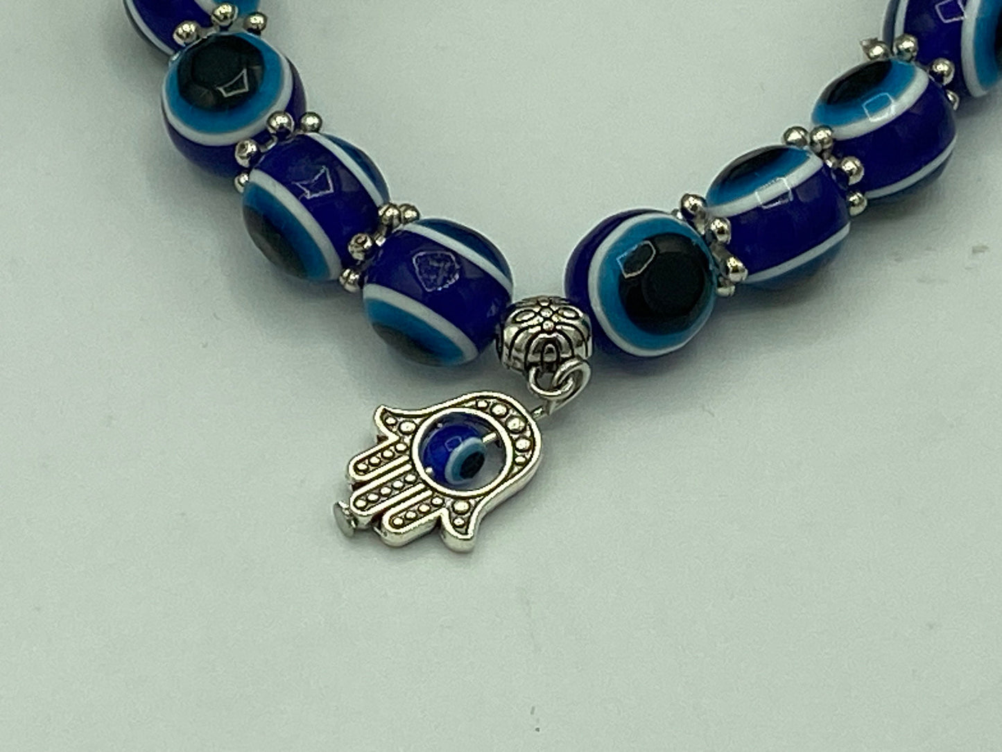 Evil eye Bracelet, Spinning Fidget Bracelet, Nazar Bracelet, Protection Bracelet, Turkish evil eye, hamsa bracelet,