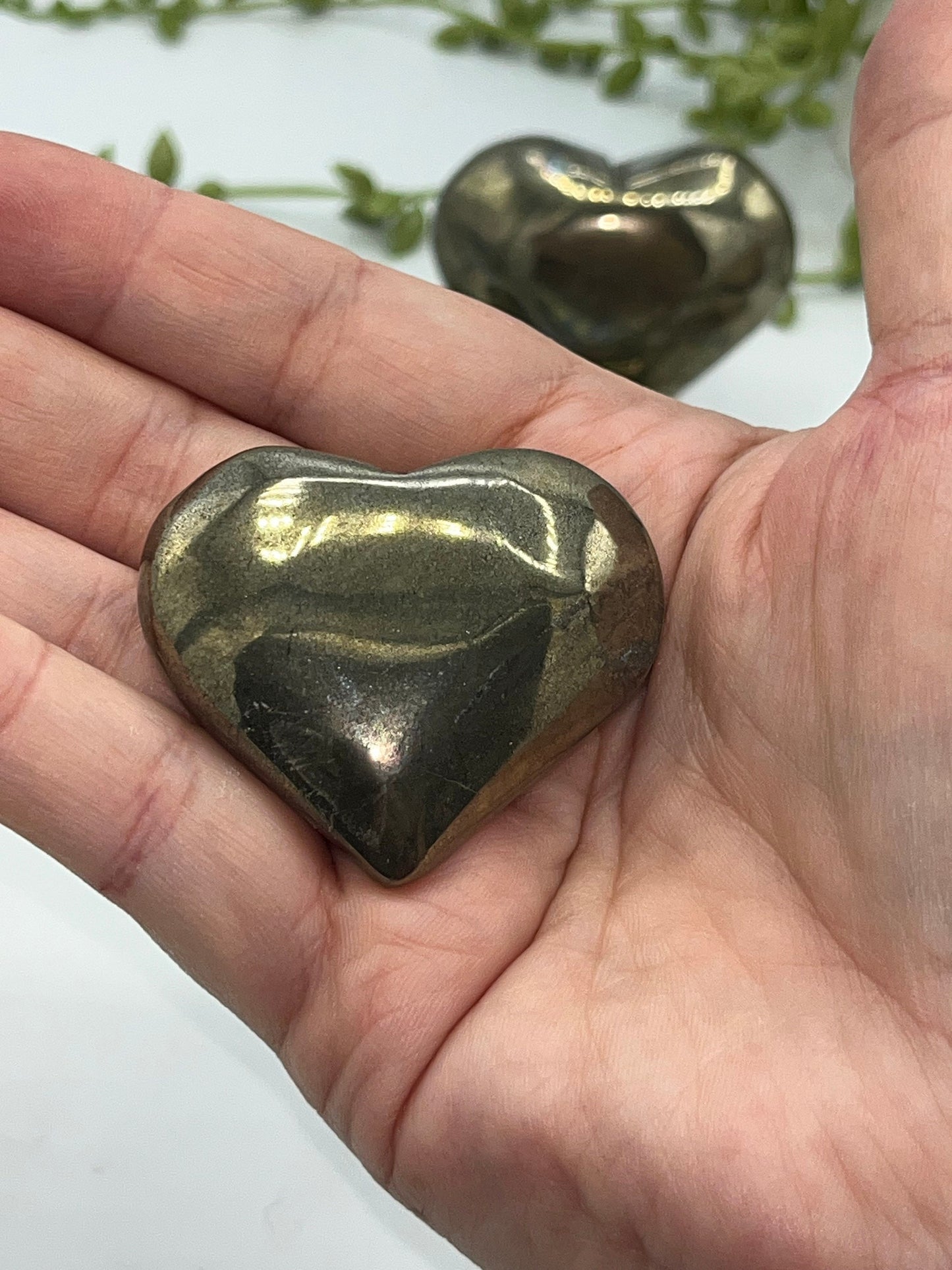 Beautiful pyrite puffed hearts, 8 to choose from. Fools gold heart, Manifestation, Protection, Grounding, Abundance