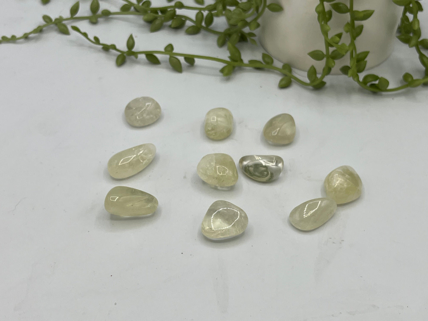 Citrine tumble stone. Natural Untreated Citrine, Quartz family, yellow quartz,